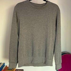 Men’s S/P simple grey sweater
